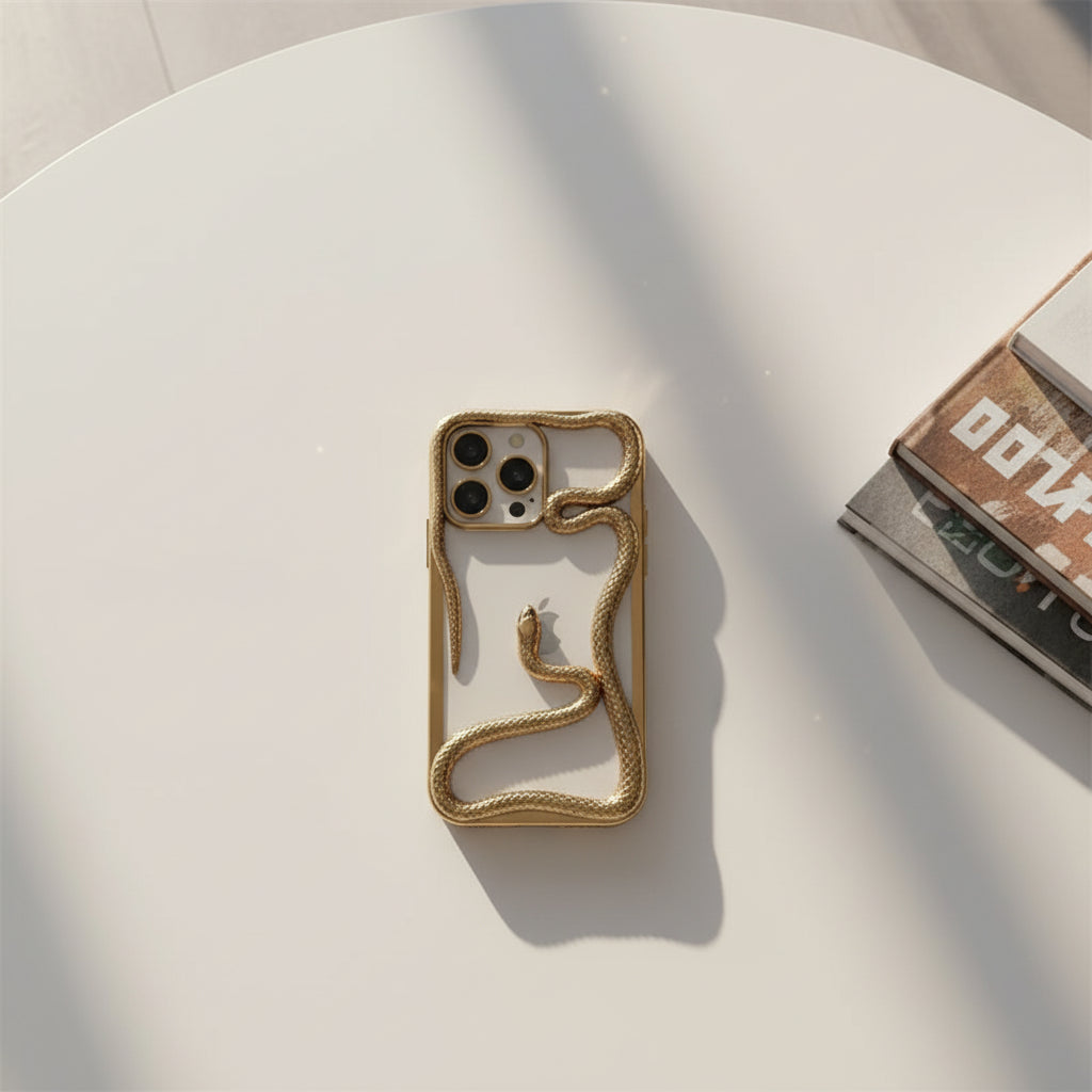 "Serpent Gold Case" Funda De iphone