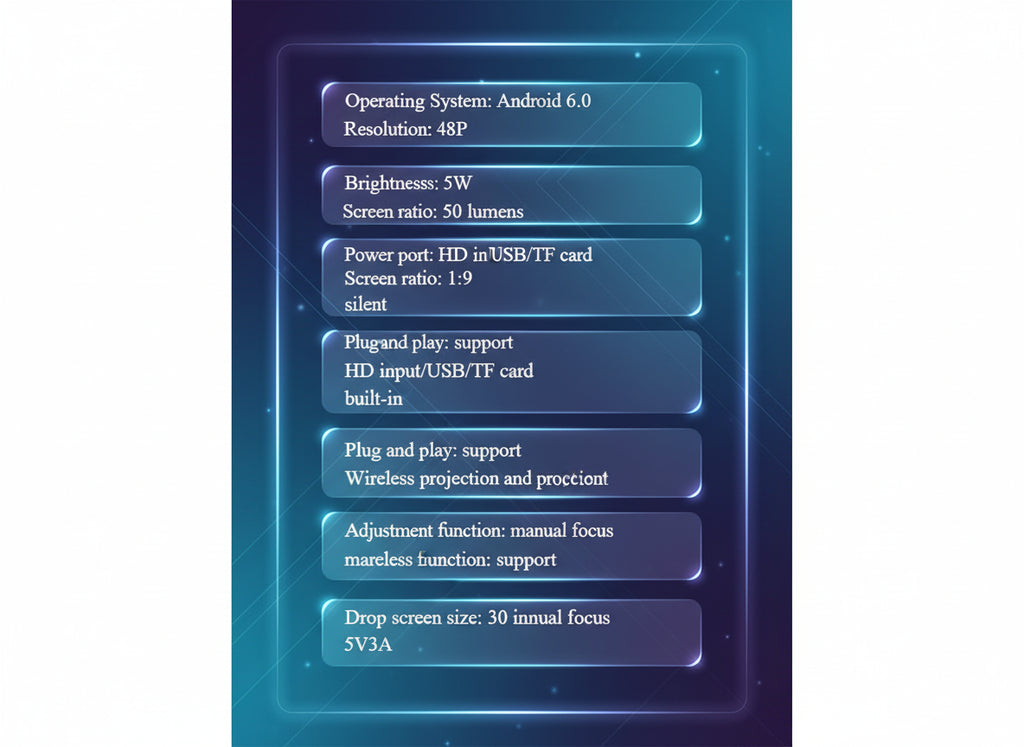 | Micro Proyector Android - "HD"
