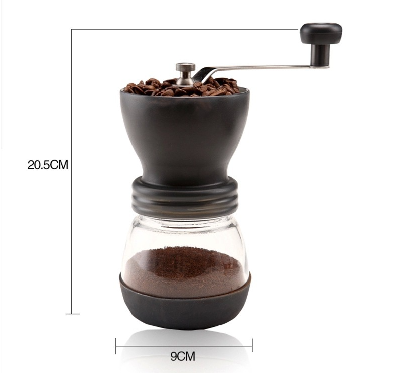 # Molinillo de Café Manual "Premium"con Núcleo Cerámico Lavable